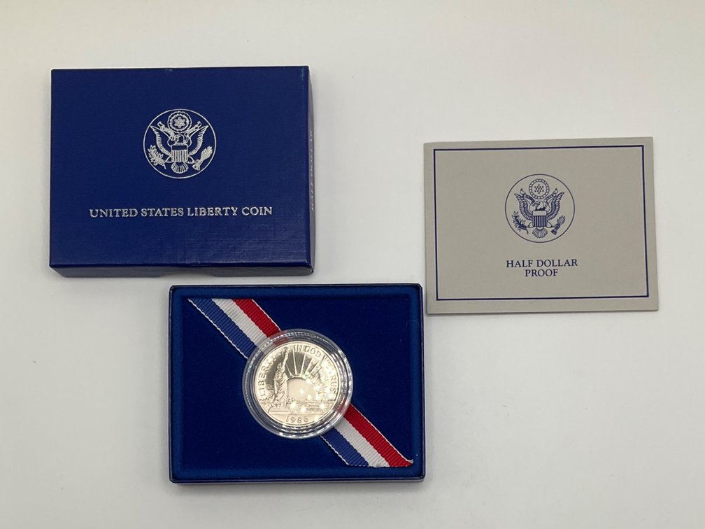 1986 US Liberty Half Dollar Proof Coin