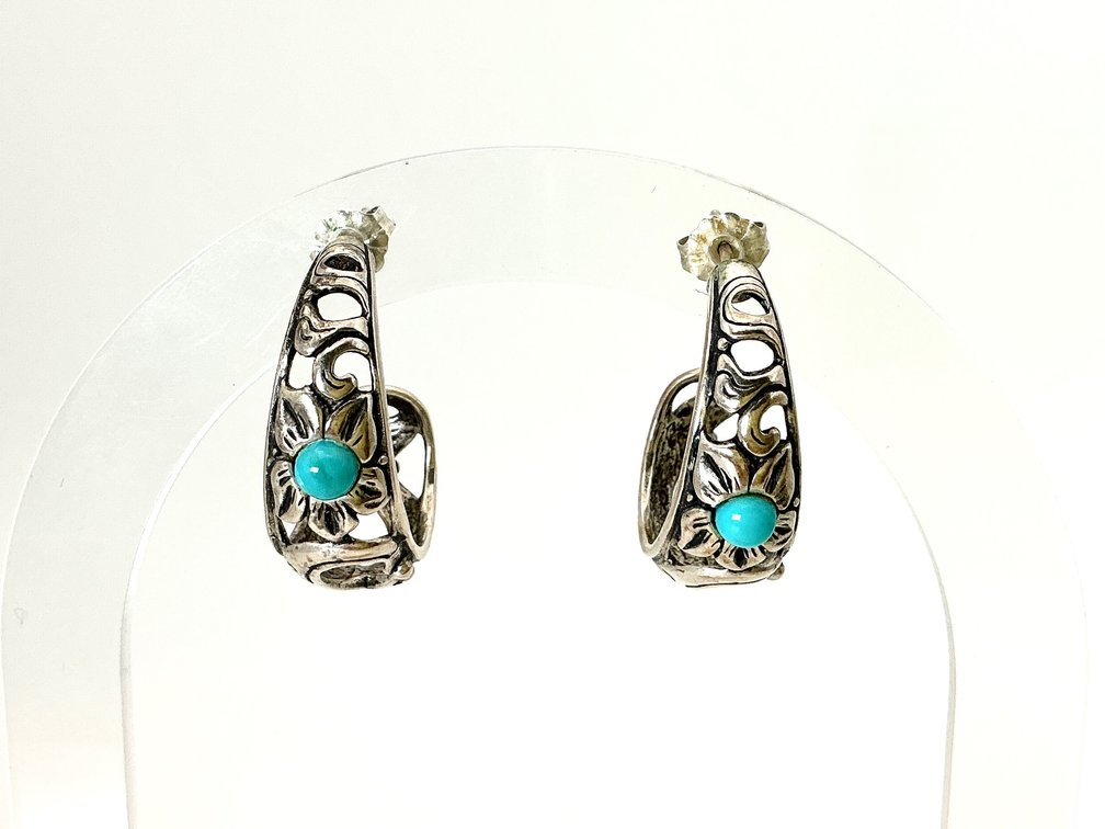 Silver Hoop Earrings