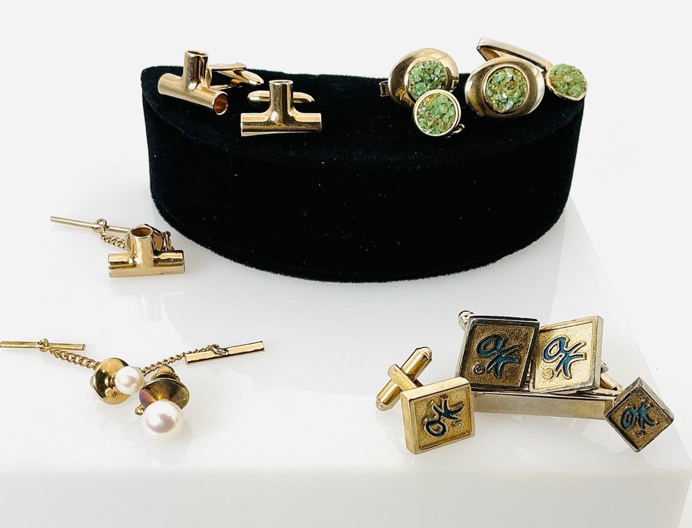 Cufflinks and Tie Tacks