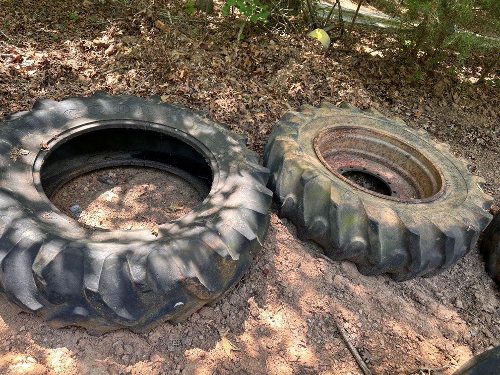 Lot of (2) Equipment Tires 