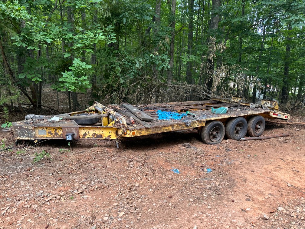 1978 Equipment Trailer Tri-Axle 