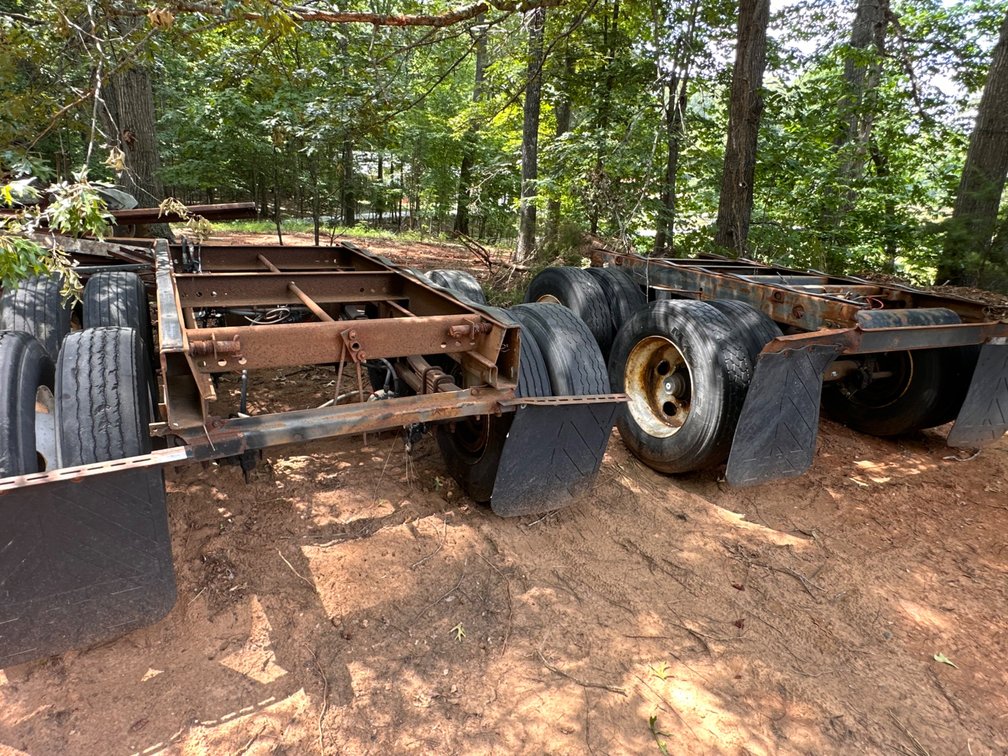 Lot of (2)- Dump Truck Rear Ends 