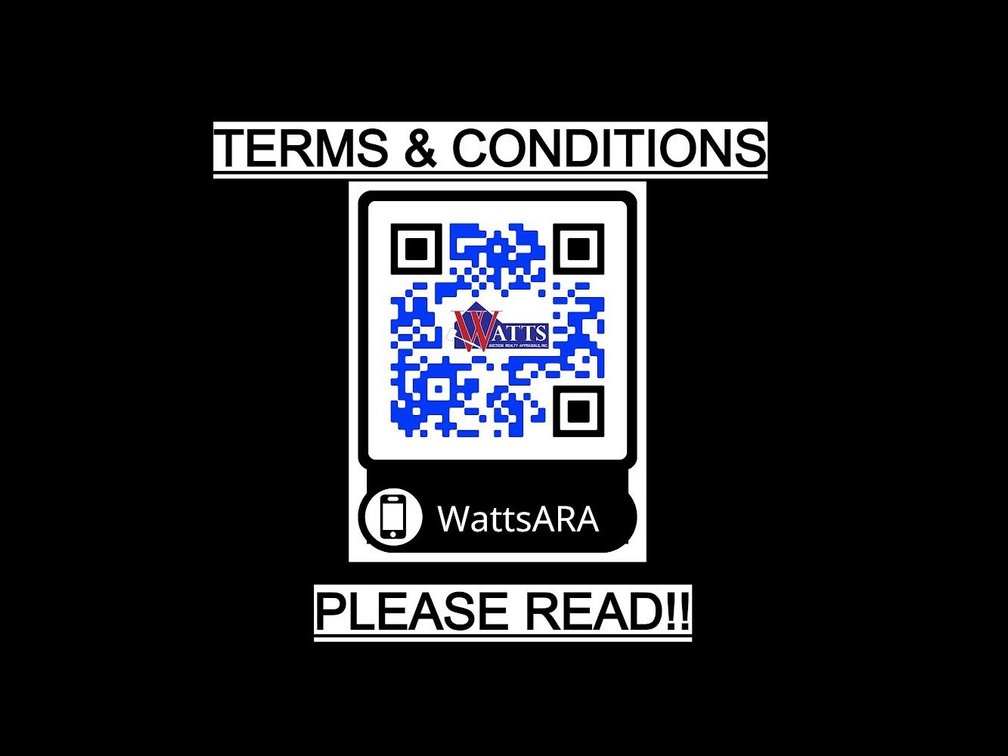 TERMS AND CONDITIONS 