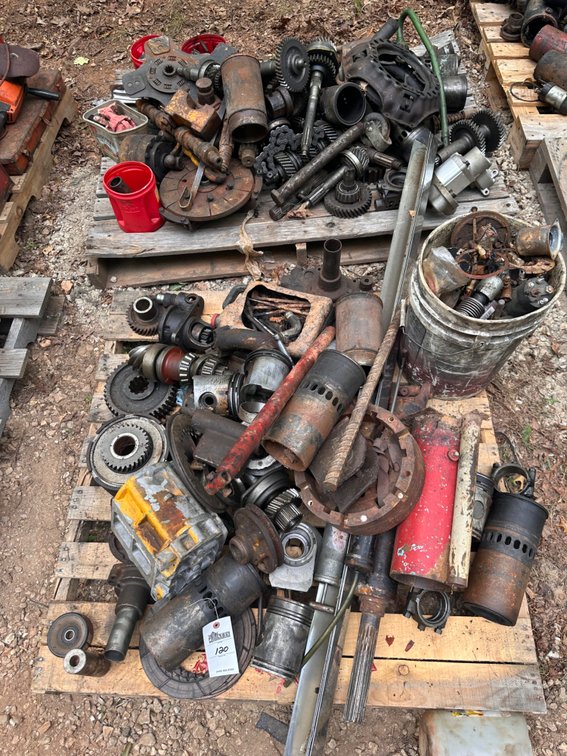 (2) Pallets if Equipment Parts, Gears & More 