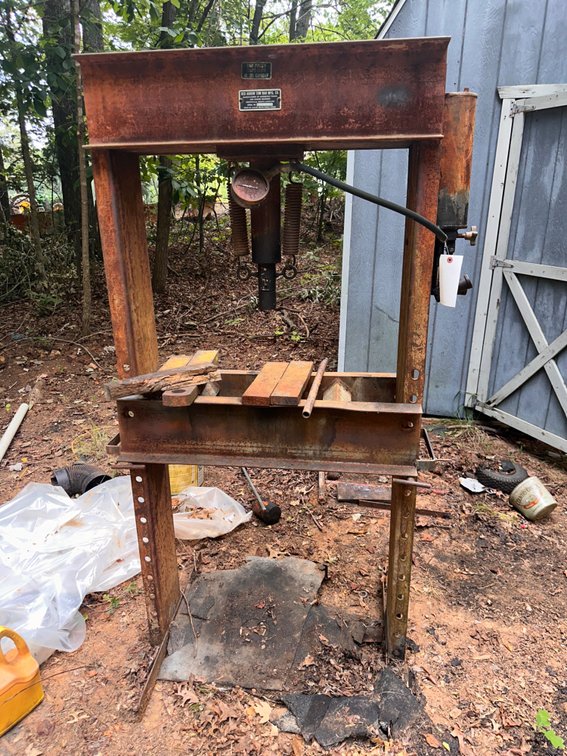 Red Arrow Tow Bar 40Ton Press 