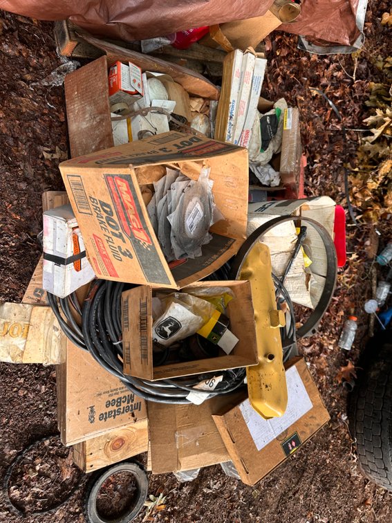 Pallet of New Equipment & tractor parts John deere