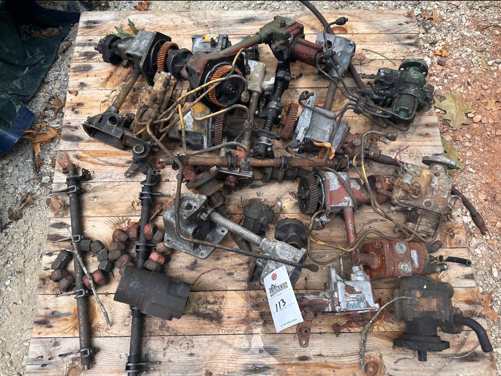 Pallet of Misc Equipment Parts 