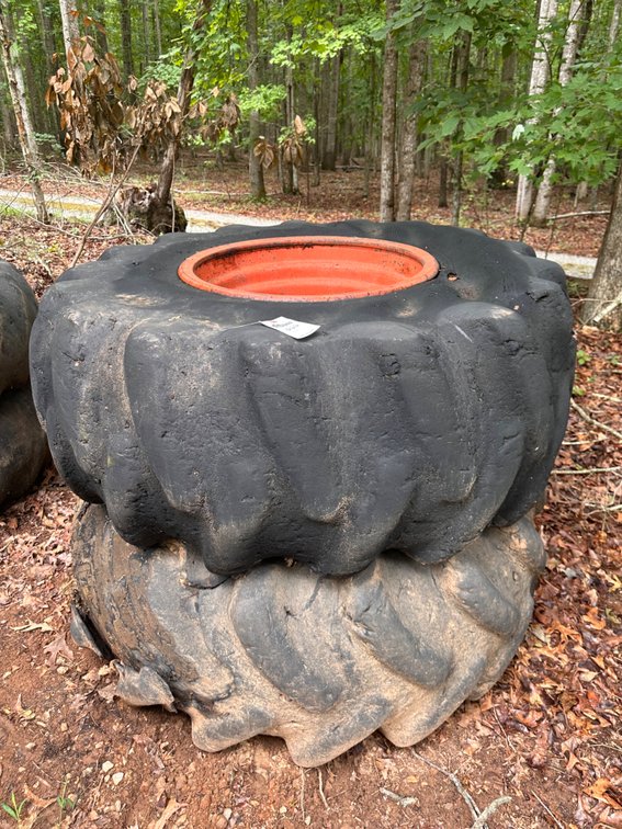 Lot of (2) Skidder Equipment Tires 