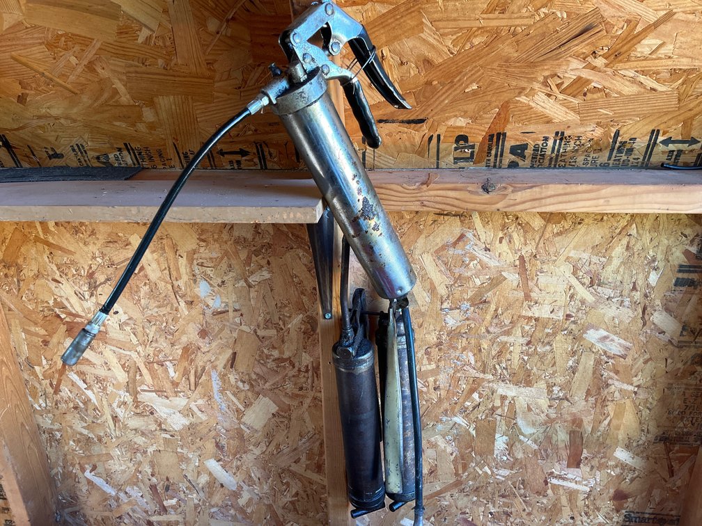 Lot of three grease guns