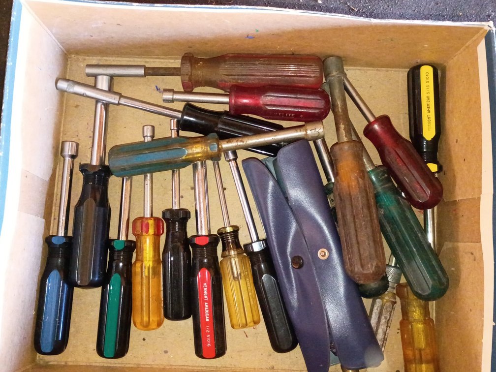 Nut driver box lot