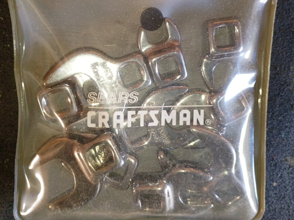 Craftsman Metric Crow-foot Set