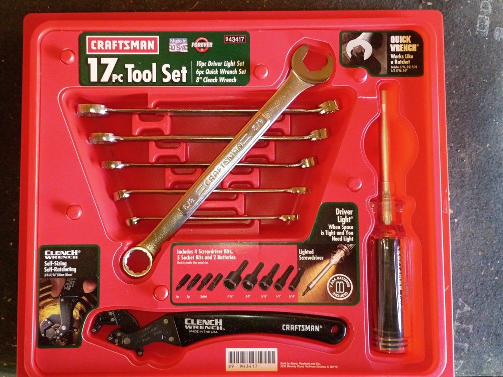 Craftsman 17 pc Tool Set