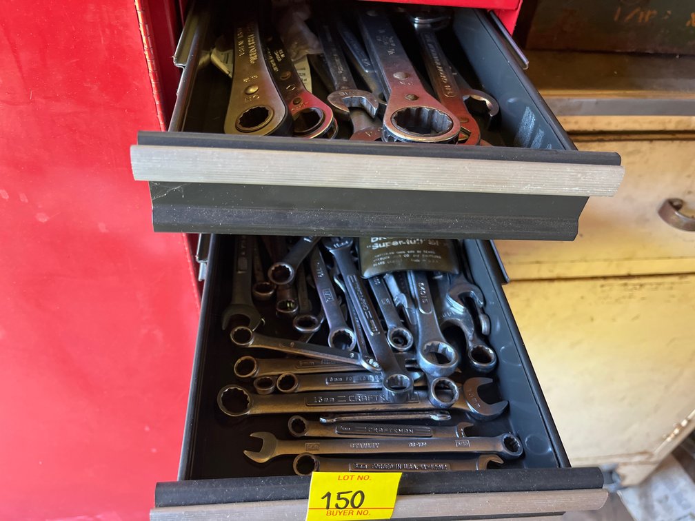 Large lot of Craftsman wrenches & ratcheting wrenches