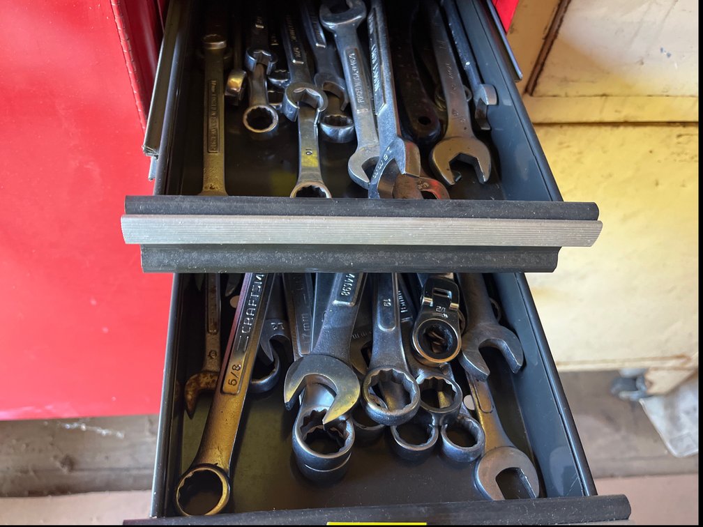 Lot of various wrenches, some are craftsman