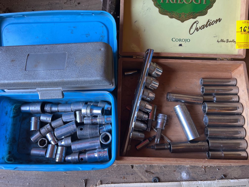 Screw driver set, various sockets, & more