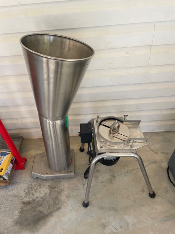 Stainless Electric Fruit Crusher