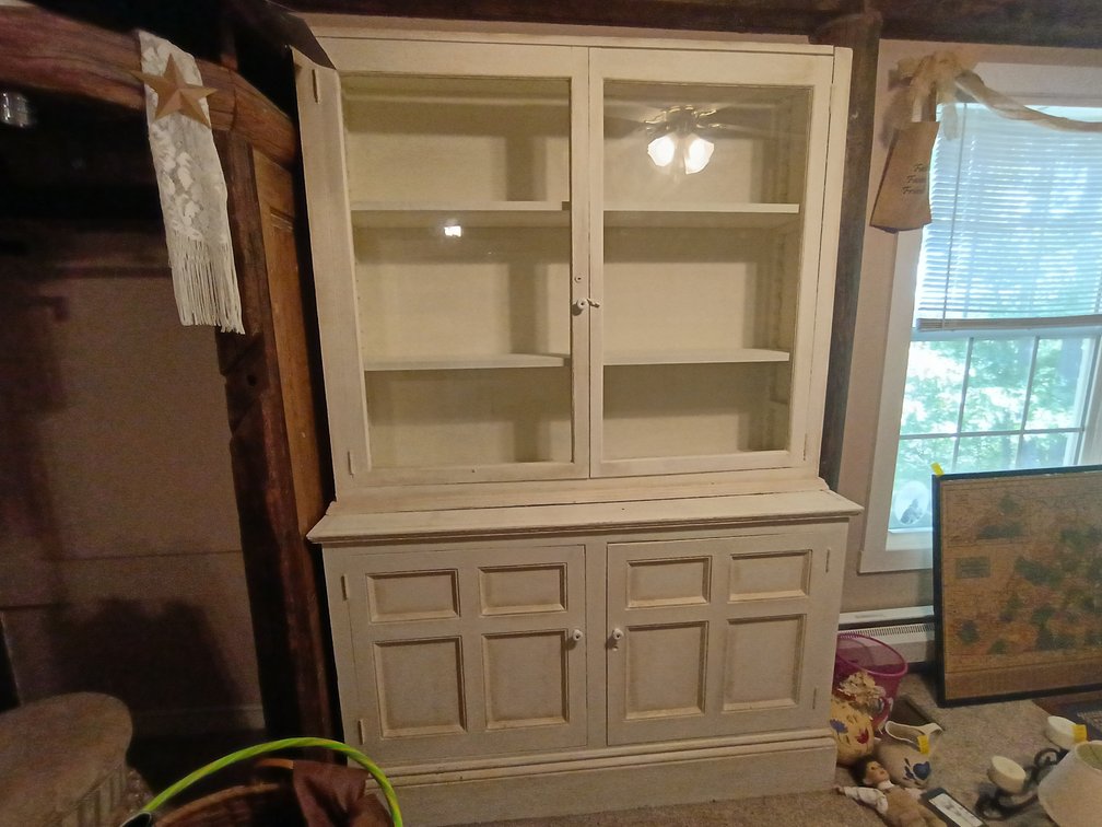 Vintage Wooden Hutch