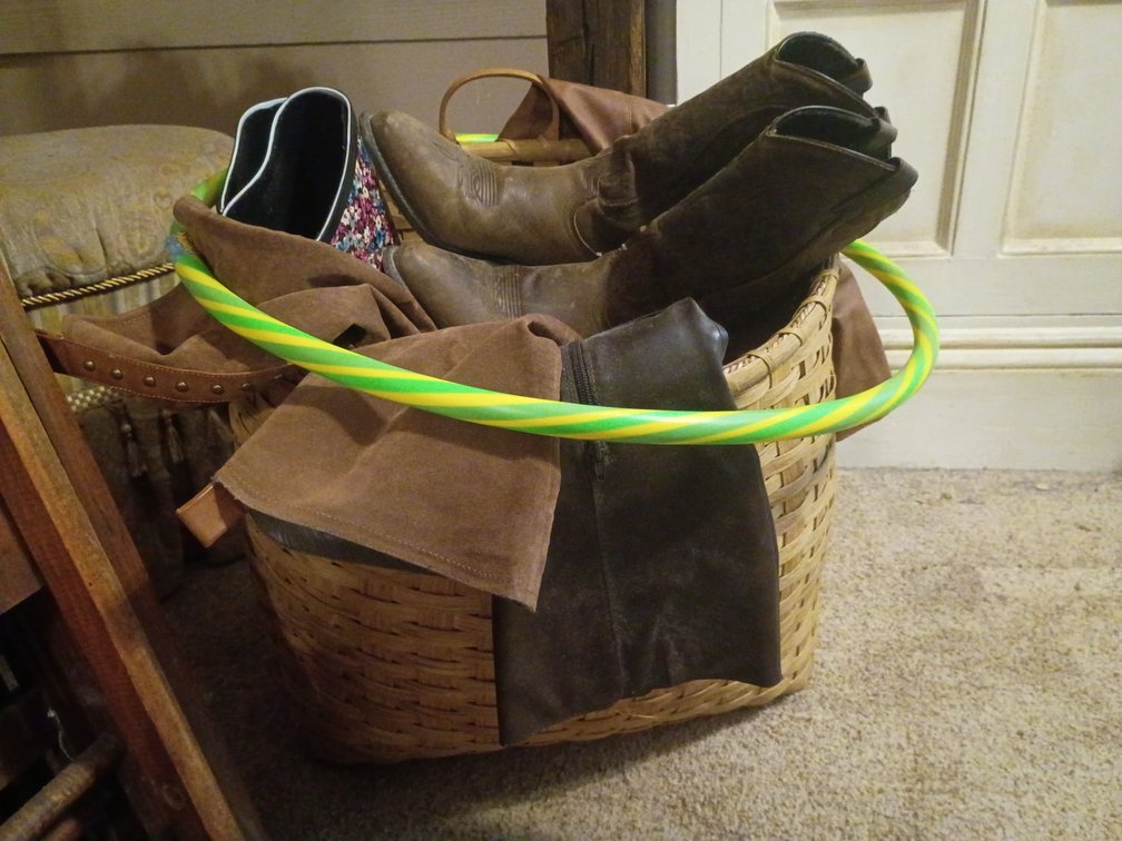 Large Basket Lot of Women's Boots
