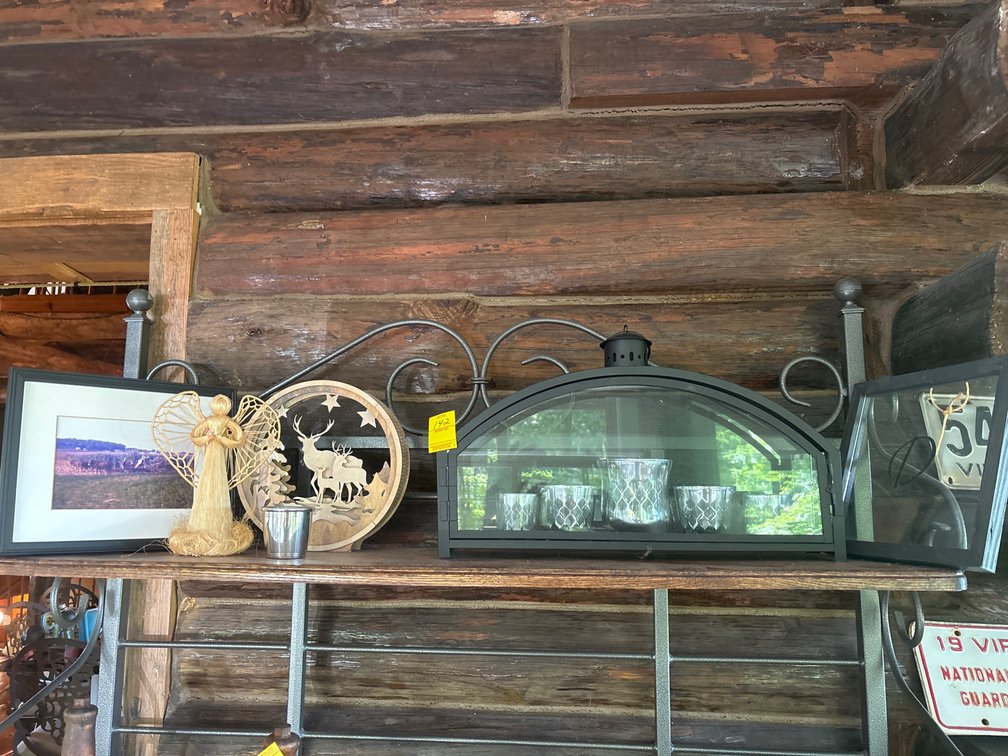 Shelf lot of various items