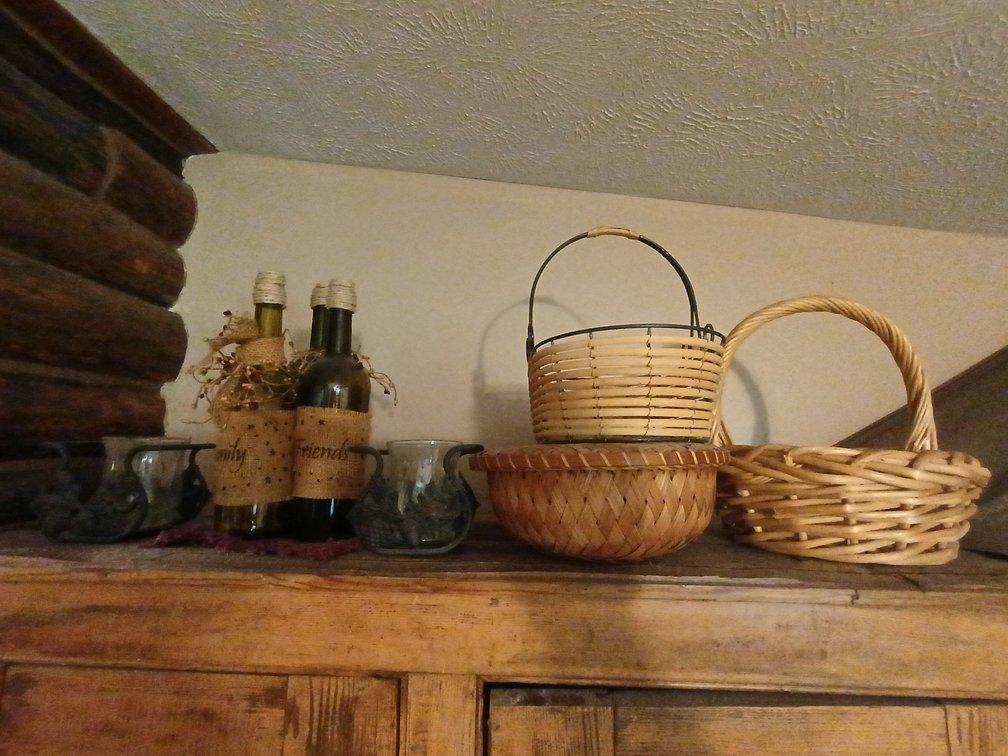 Basket and Home Decor Lot