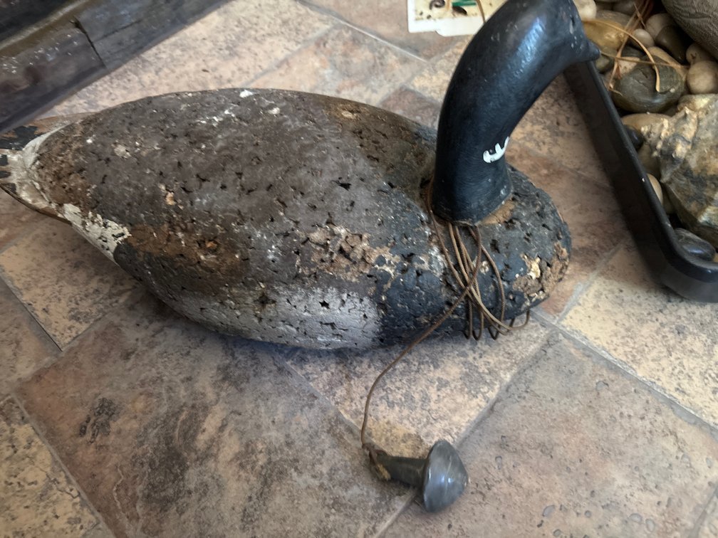 Hand crafted duck