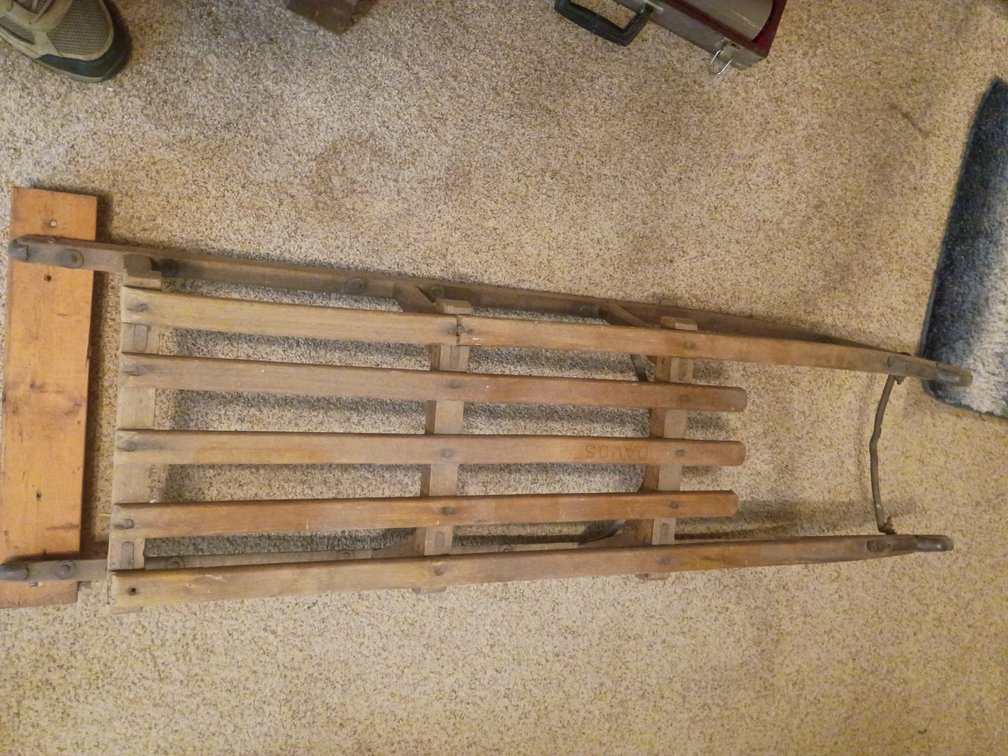 Vintage Davos Sled