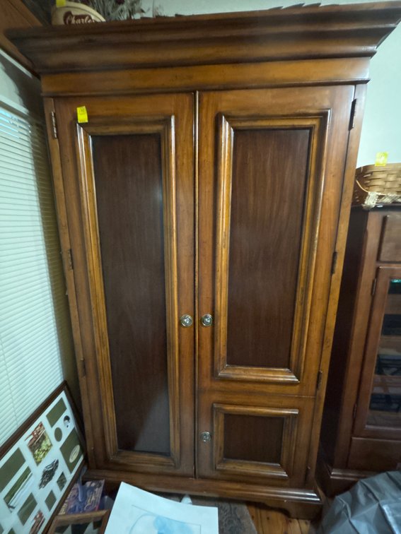Large Palmer Homes shelf with doors and drawers
