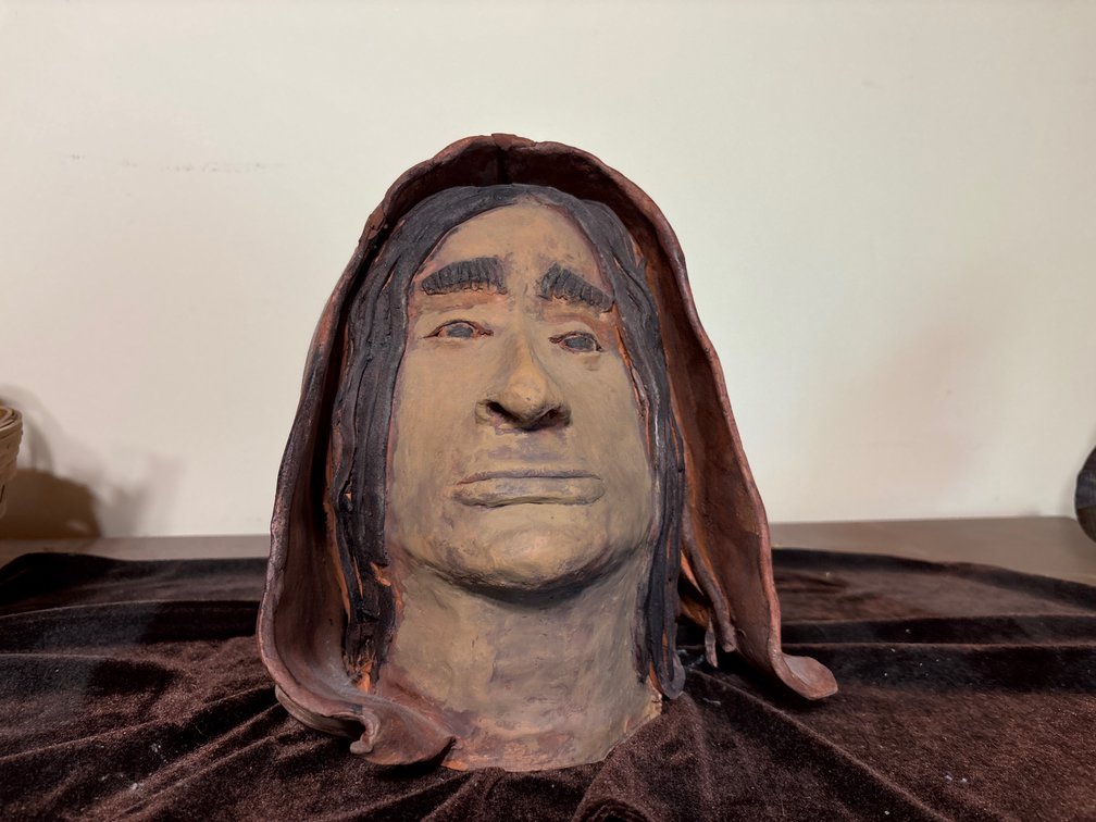 Handmade Native American sculpture