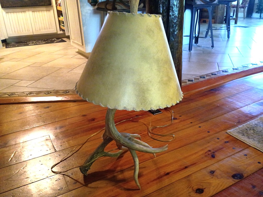 Antler Table Lamp