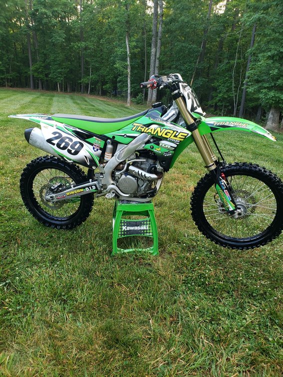 2014 kx250 fuel injected bike top end been rebuilt less than 10 hours on