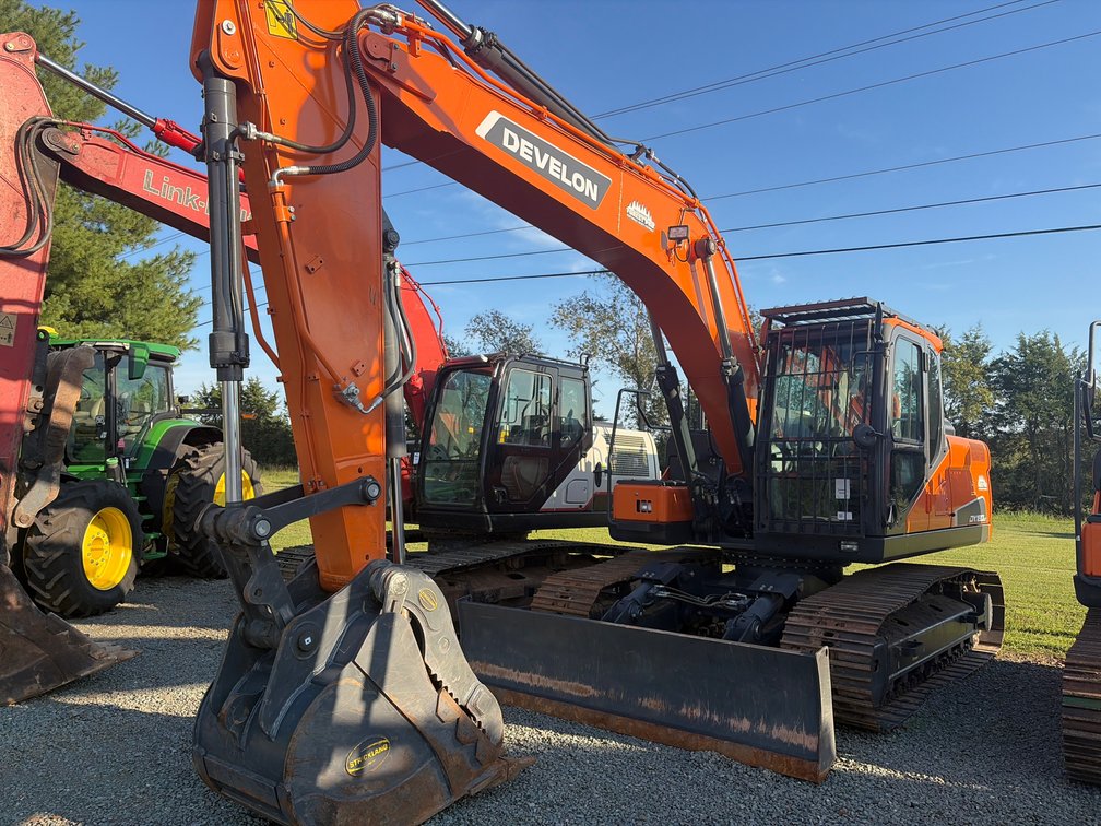 Develon DX180 Excavator- appx 4 yrs of Warranty remaining