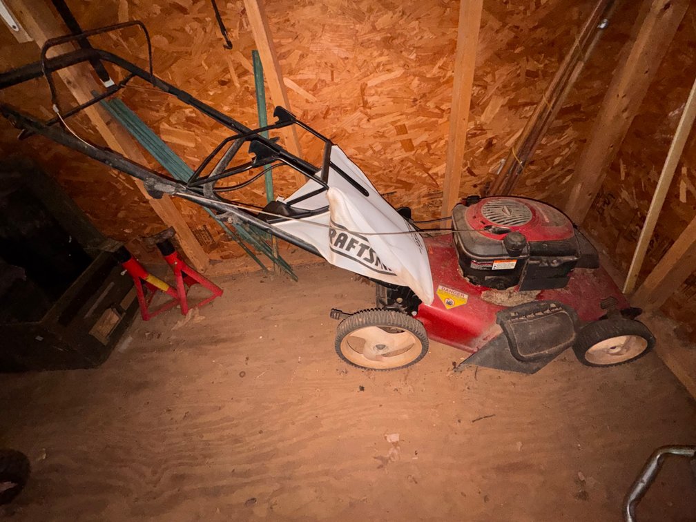 Craftsman Walk Behind Lawn Mower With Bag