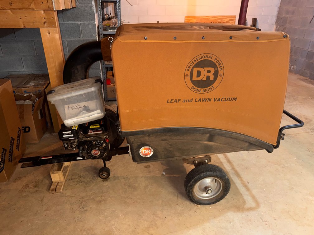 DR Power Premier 200 Tow-Behind Leaf Vacuum
