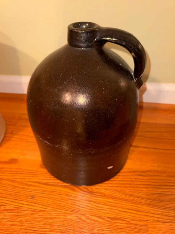 Brown Stoneware Crock