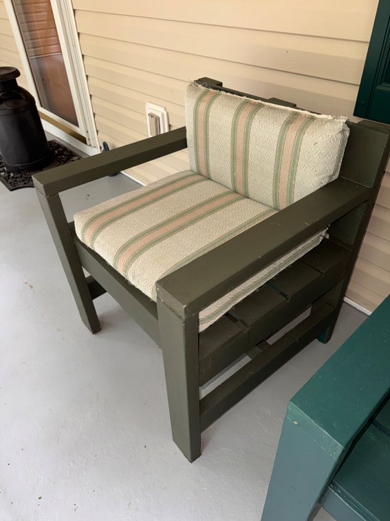 Wooden Porch Chair