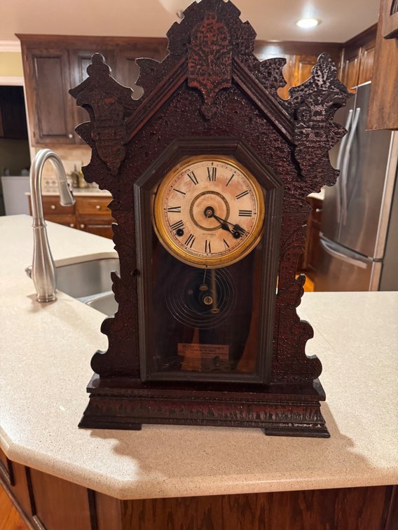 Antique Victorian Seth Thomas Mantle Clock