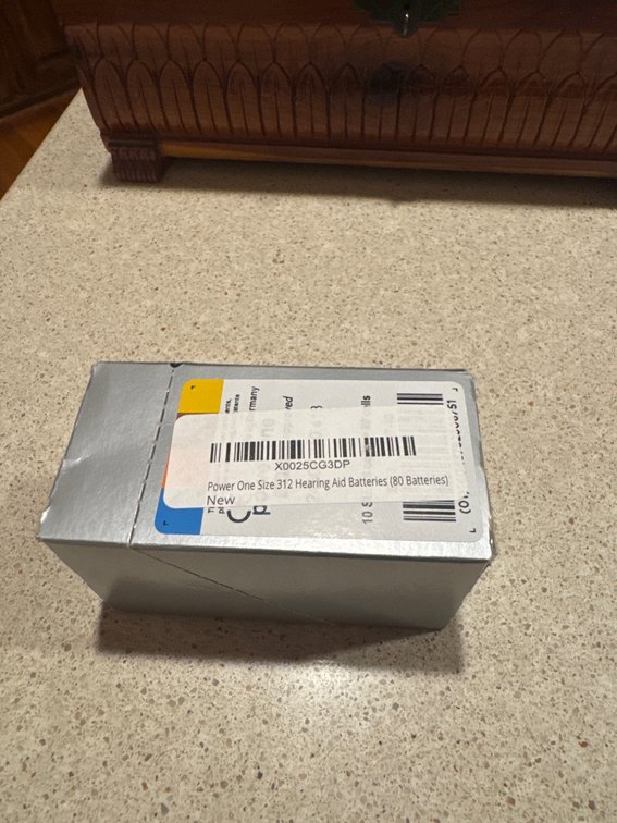 Power one size hearing aid batteries 312