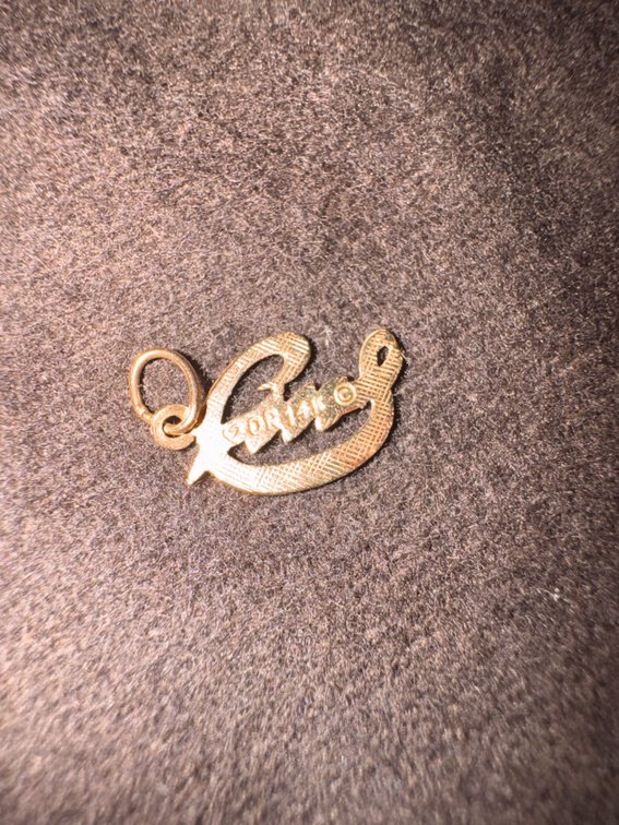 Marked 14K Charm