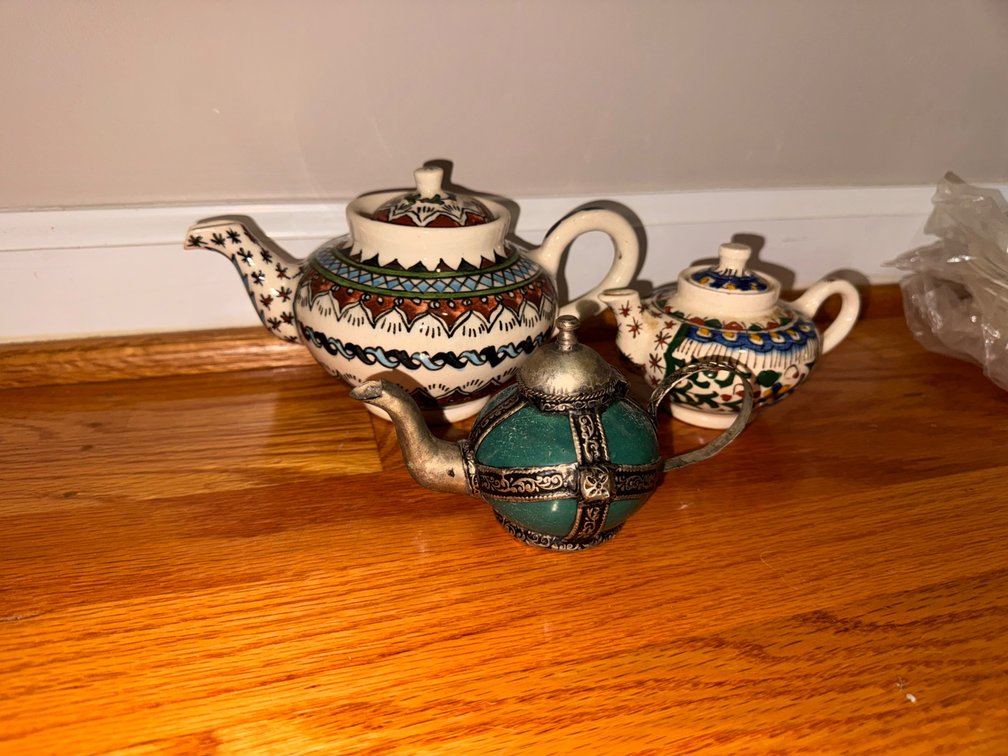Lot of (3)- Small Tea Pots