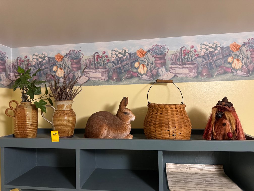 Lot of Rabbit & Collector Items-Laundry Room