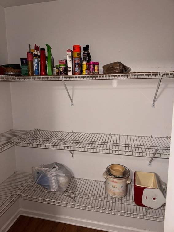 Contents of Pantry Closet