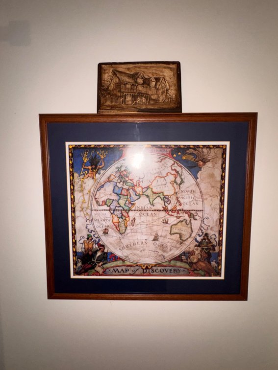 Wall Map & other Art Work