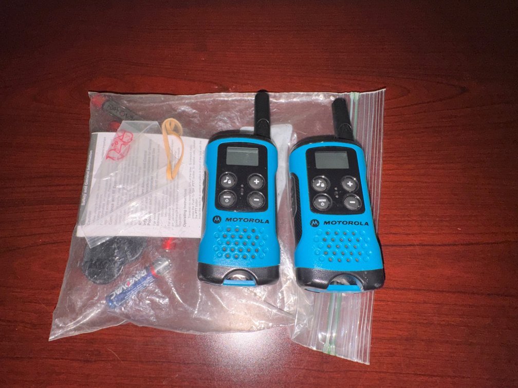 Pair of Motorola Walkie Talkies