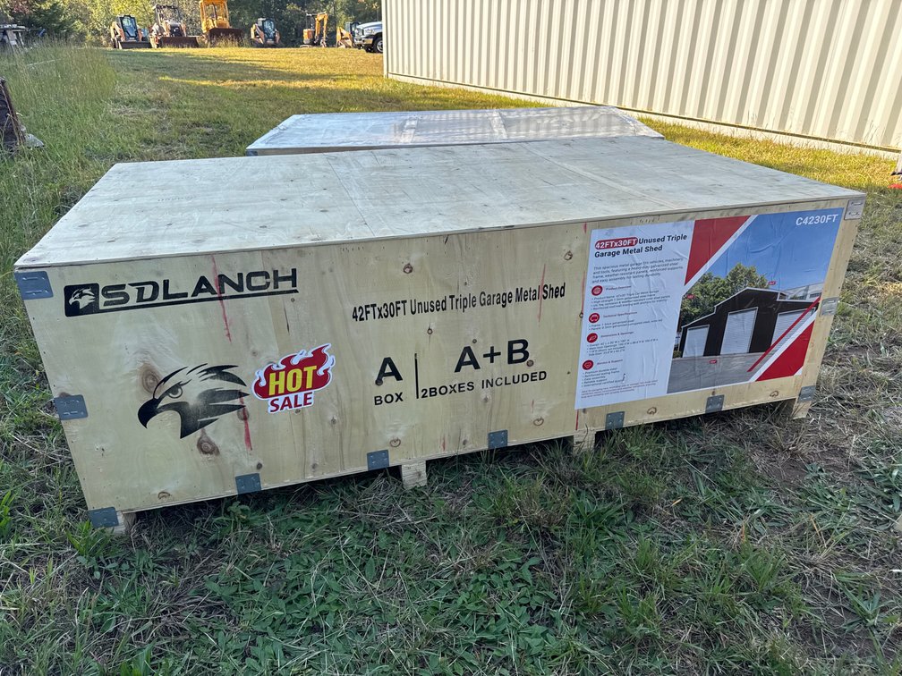 SD LANCH 42’ x 30’ Triple Garage Building