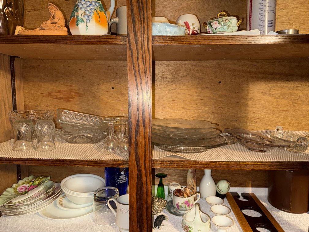 LOT of clear glass