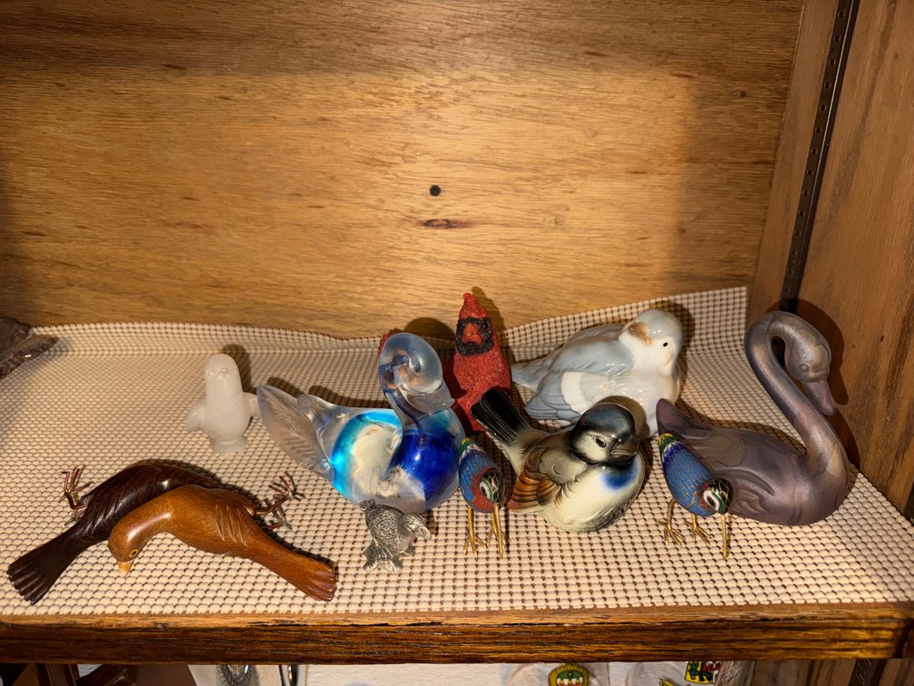 Lot of Glass Birds