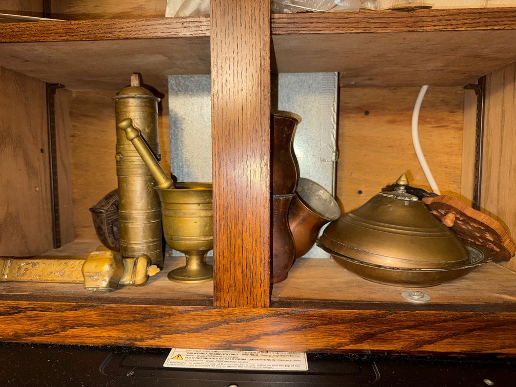 Lot pf Brass & Other Items
