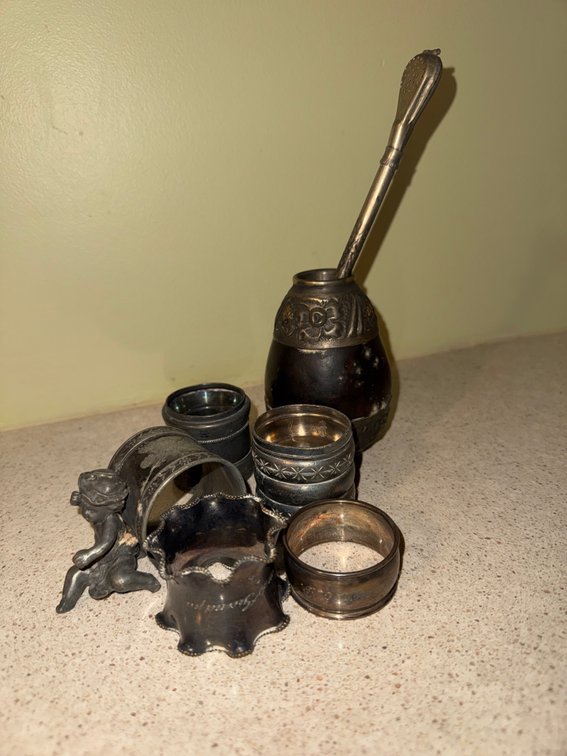Possible Silver Napkin Holders & More