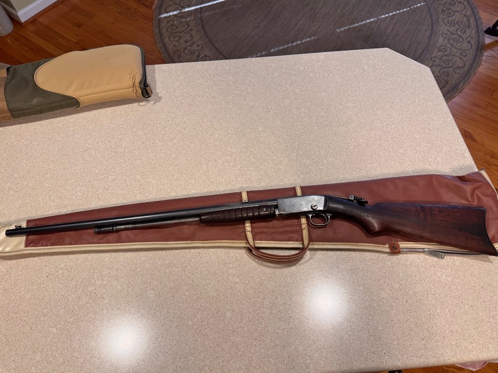 Remington .22 Short Long Pump Rifle-Marked Remington UMC
