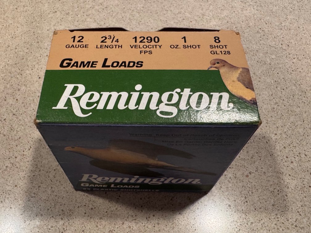 Remington 12 Gauge 2 3/4” Shells (24)